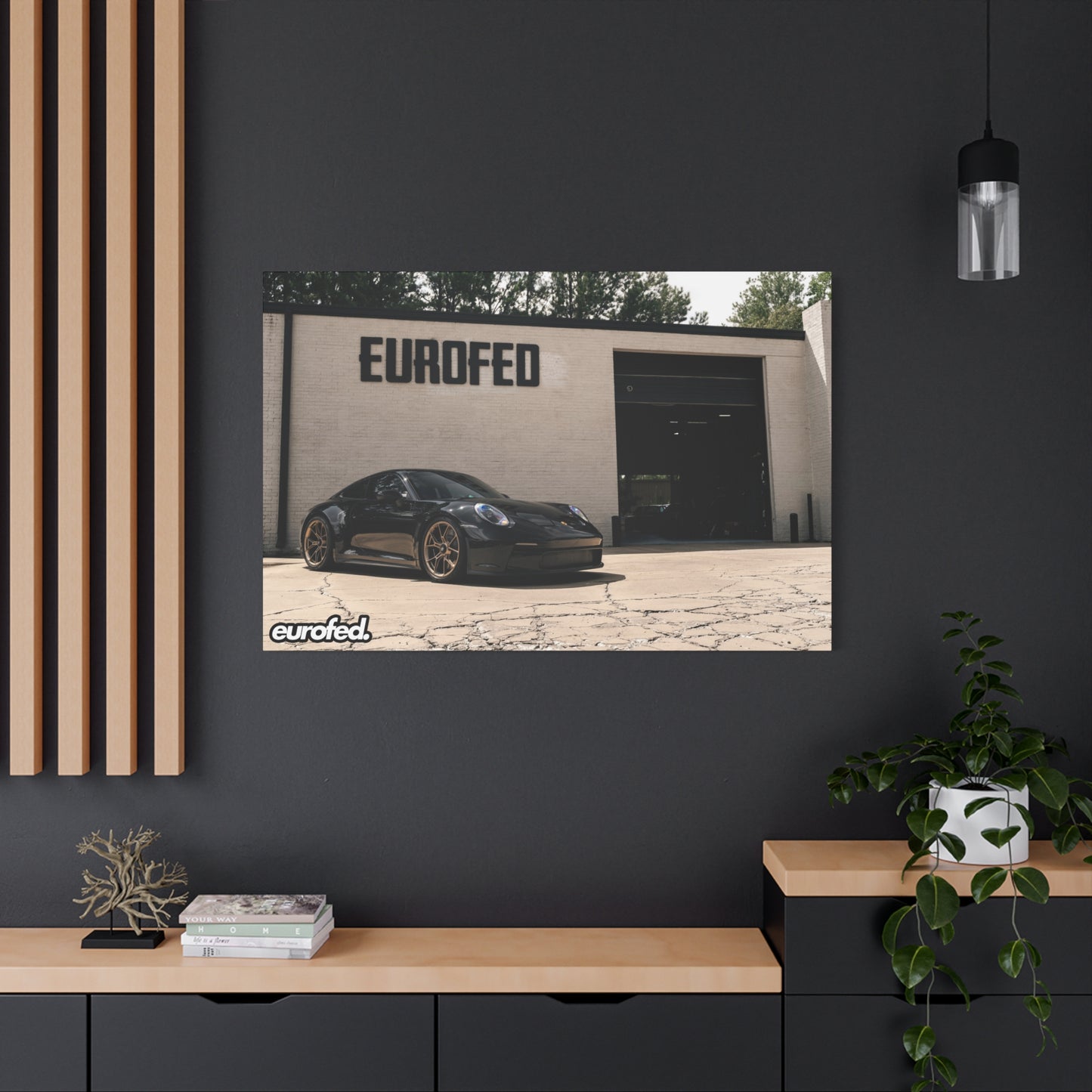 Copy of Porsche 992 GT3 Touring (4/4) – Stretched Matte Canvas Wall Art