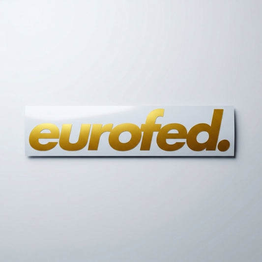 Eurofed "Period" Sticker
