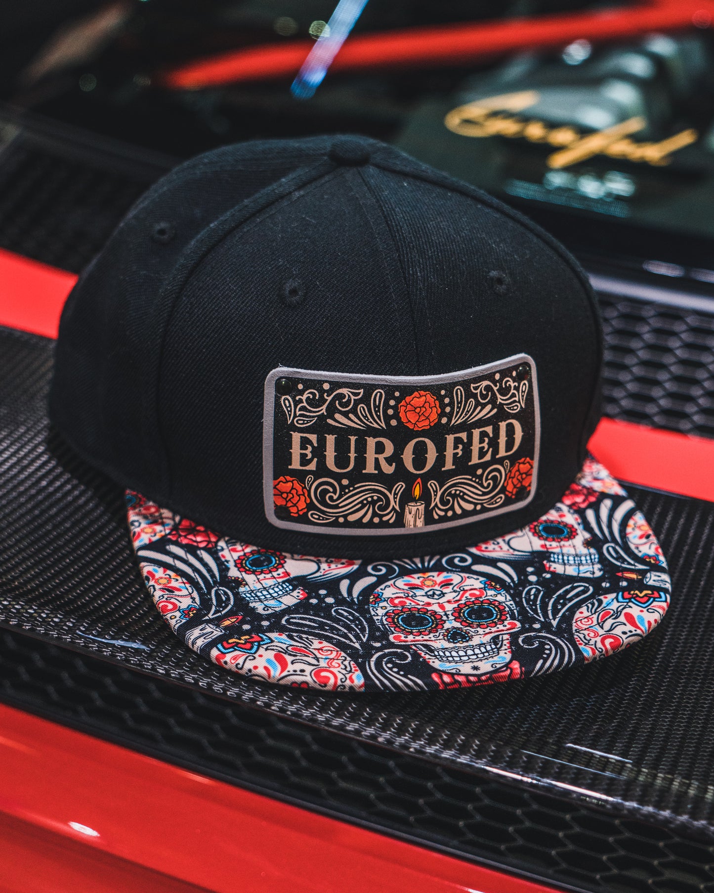 Eurofed Skull SnapBack Hat