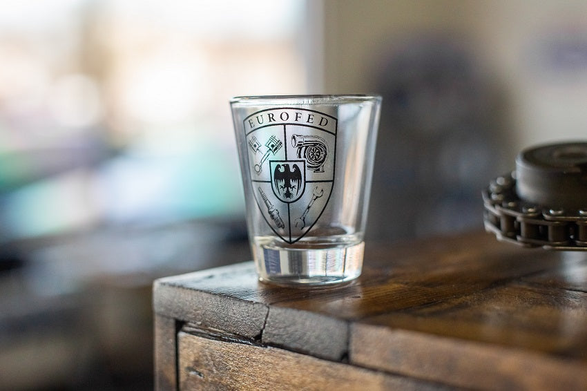 Eurofed Crest Shot Glass