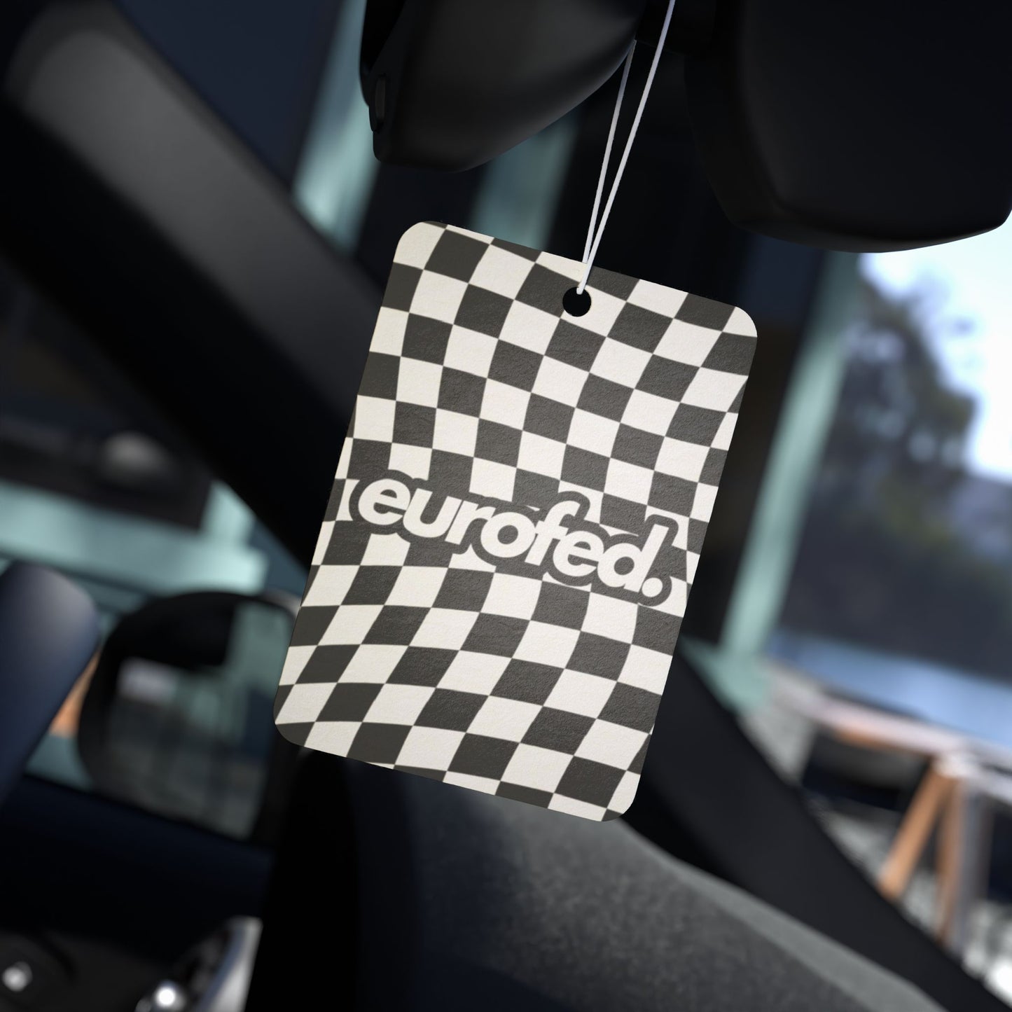 Eurofed Checkered Air Freshener
