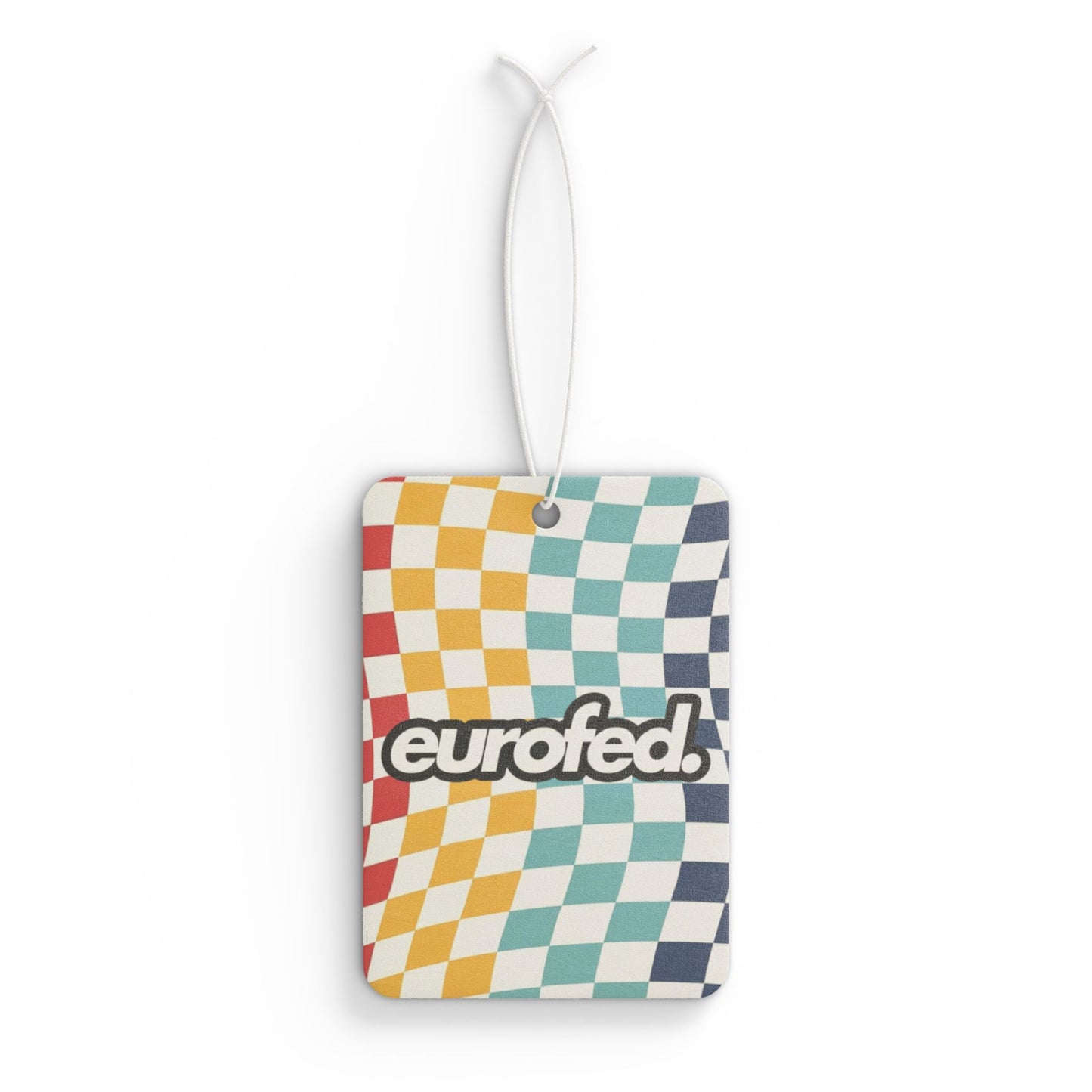 Eurofed Harlequin Checkered Air Freshener