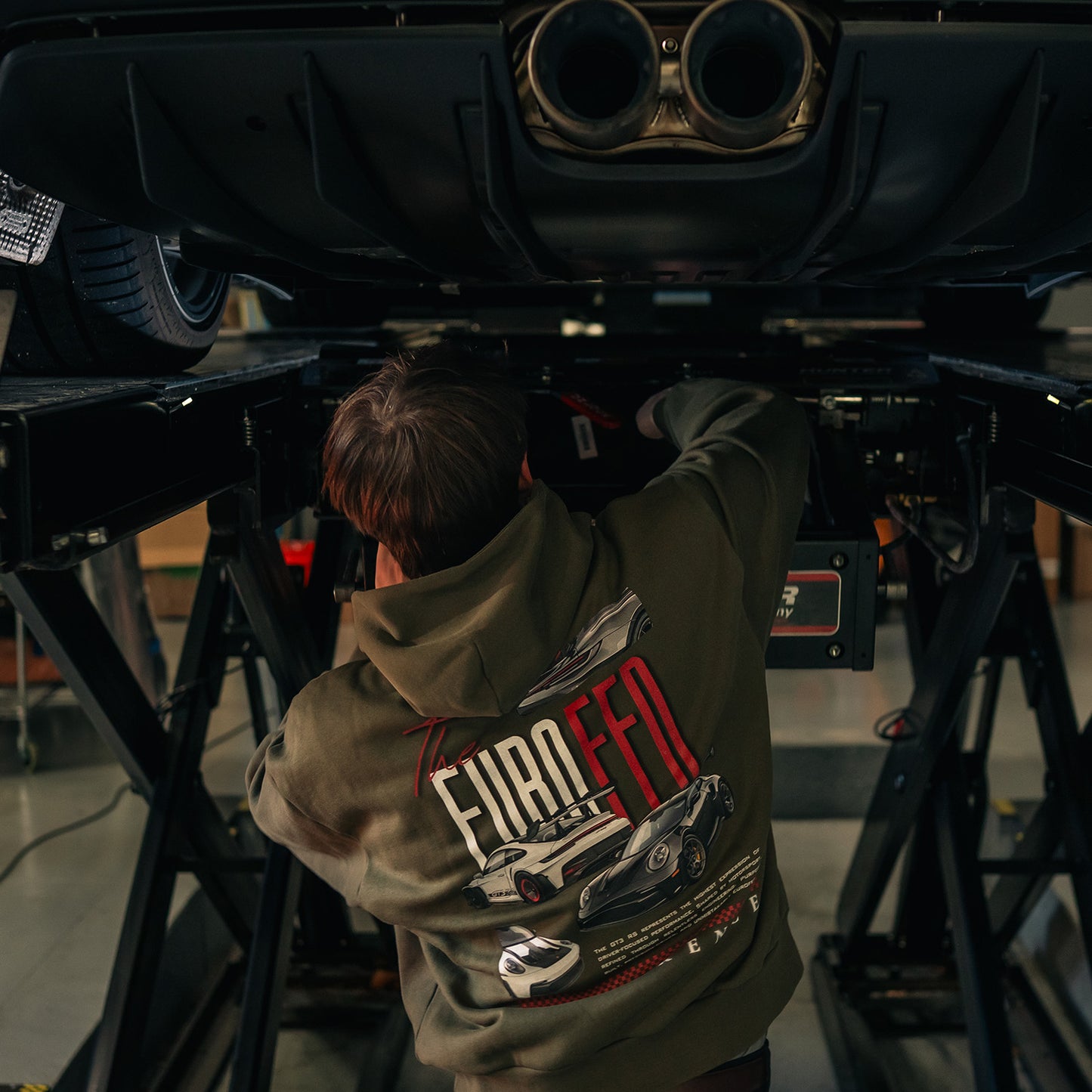 992 GT3 RS Heavyweight Mechanic Hoodie