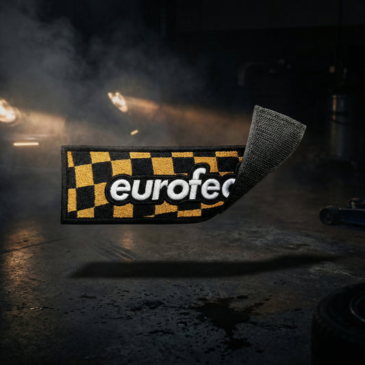 Eurofed Checkered "Period" Velcro Patch