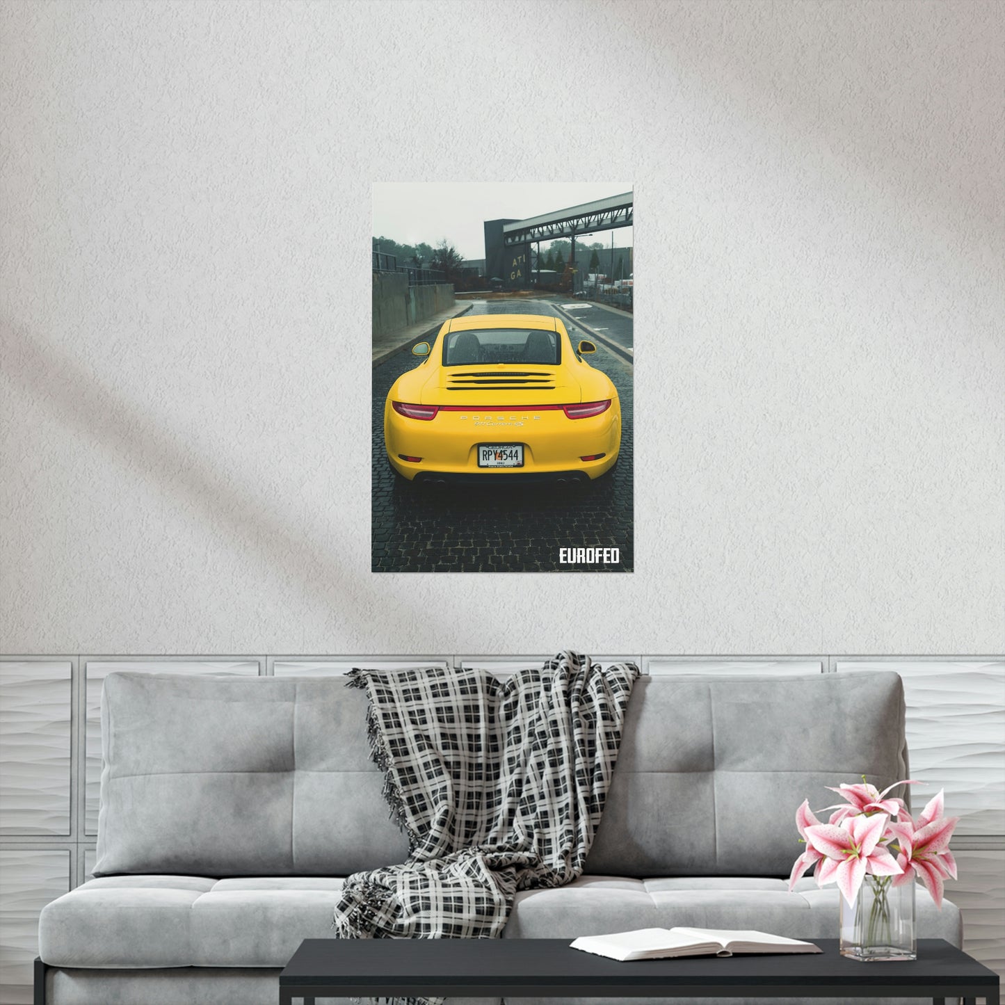 Premium Matte Vertical Posters | Porsche 911 4S Atlanta, Ga