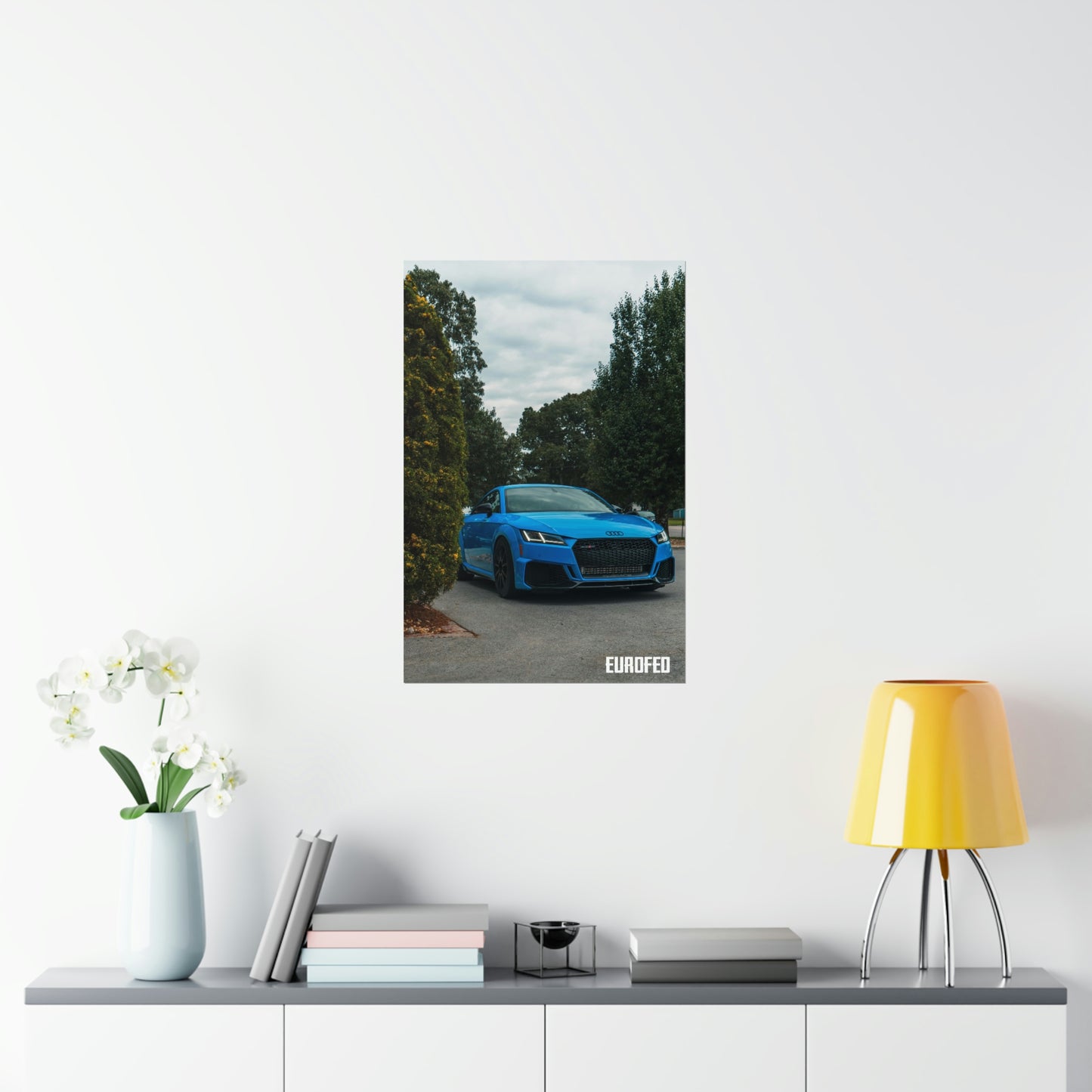 Premium Matte Vertical Poster Audi TTRS, Eurofed Johns Creek