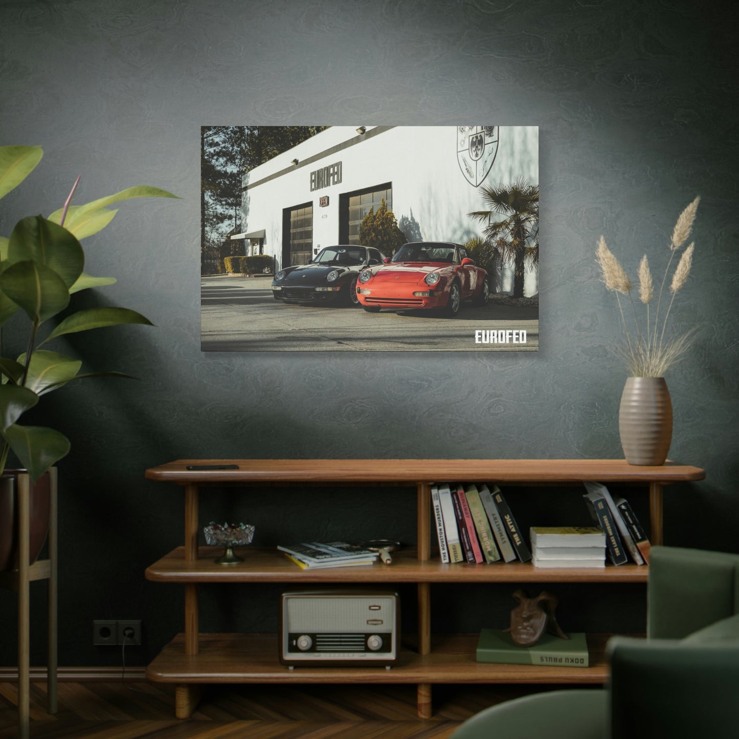 Premium Matte Canvas 48" x 32" | 993 Porsches | Eurofed Johns Creek