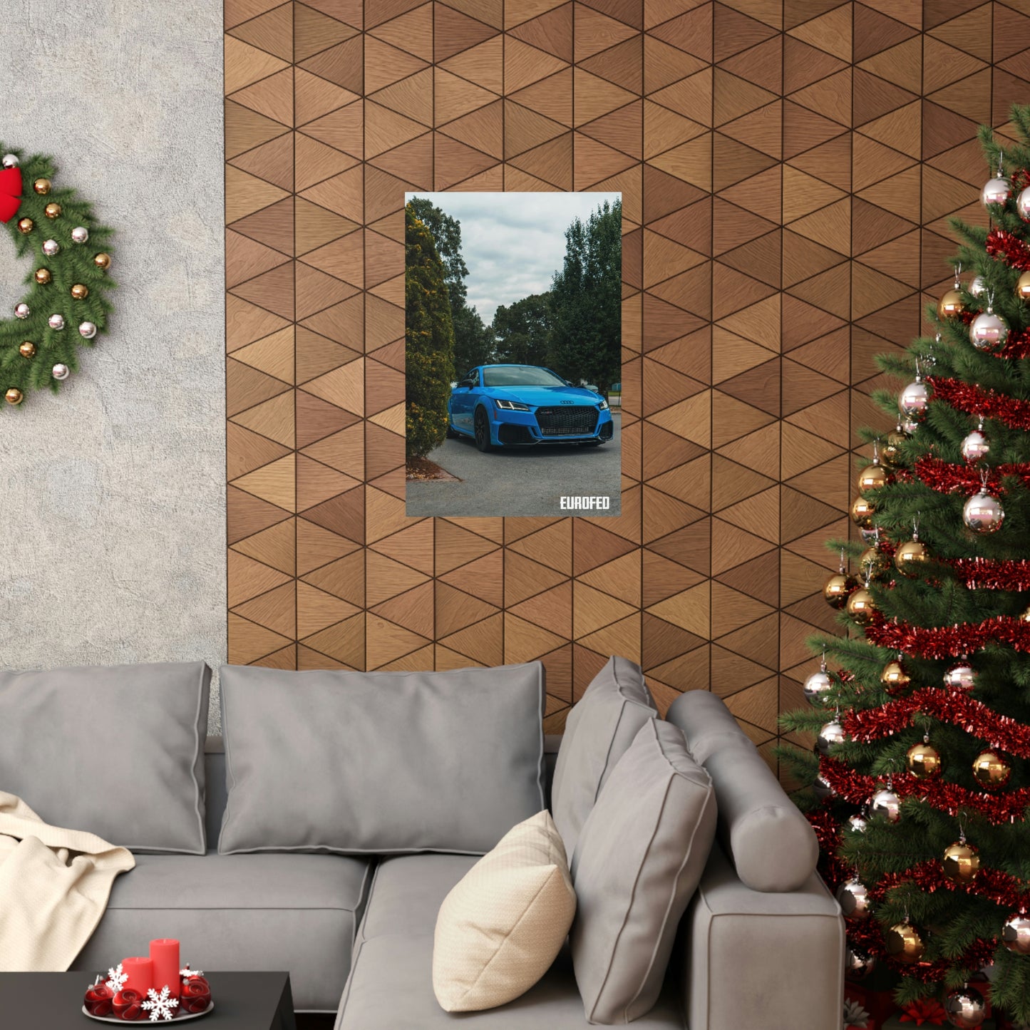 Premium Matte Vertical Poster Audi TTRS, Eurofed Johns Creek