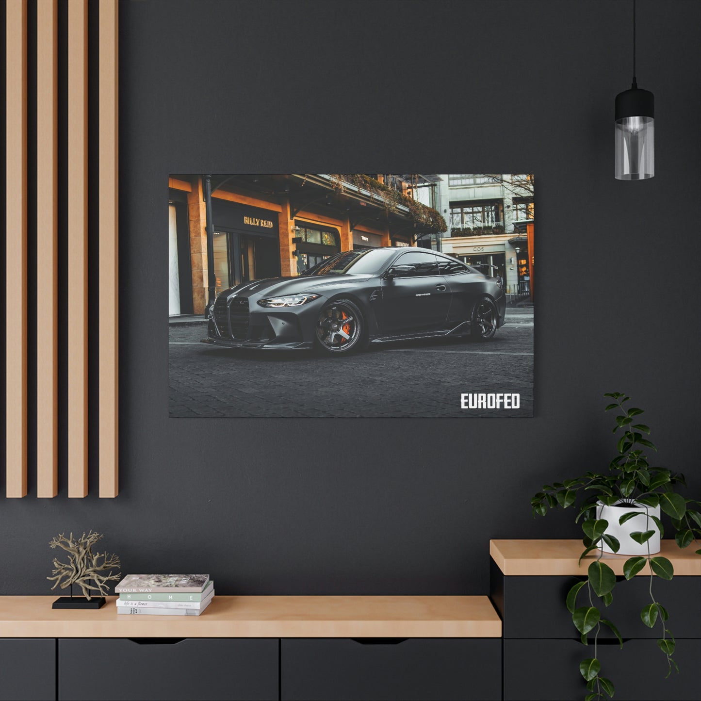 Premium Matte Canvas 48" x 32" | BMW | Buckhead, Ga | Stretched, 1.25"